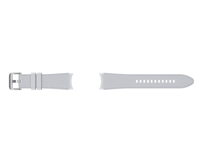 Samsung Galaxy Watch 4/Watch 4 Classic Sport Ridge Band S/M Silver ET-SFR88SSEGEU (New / Open Box)