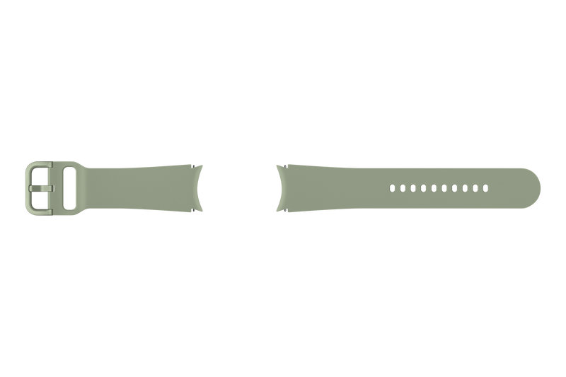 Samsung ET-SFR86SMEGEU Galaxy Watch 4/Watch 4 Classic Sport Band S/M Olive Green (Renewed)