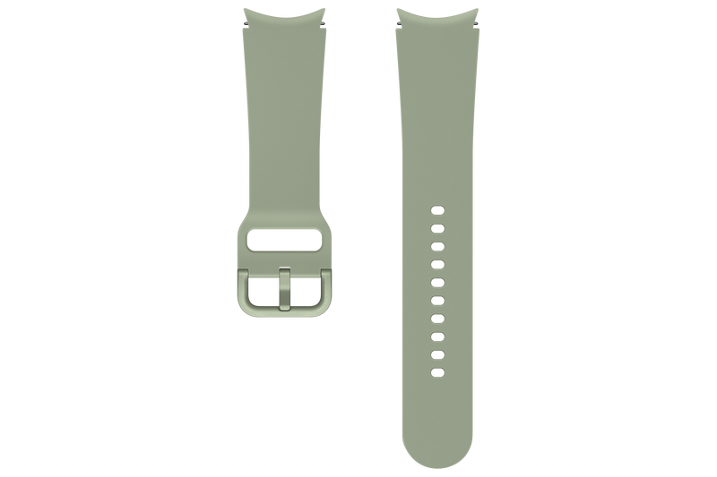 Samsung ET-SFR86SMEGEU Galaxy Watch 4/Watch 4 Classic Sport Band S/M Olive Green (Renewed)