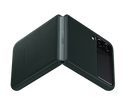 Samsung Galaxy Z Flip3 5G Leather Mobile Phone Cover Green EF-VF711LGEGWW (New / Open Box)