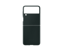 Samsung Galaxy Z Flip3 5G Leather Mobile Phone Cover Green EF-VF711LGEGWW (New / Open Box)