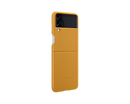 Samsung Galaxy Z Flip3 5G Leather Mobile Phone Cover Brown EF-VF711LYEGWW (New / Open Box)
