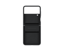 Samsung EF-VF721LBEGWW Flap Leather Mobile Phone Cover For Galaxy Z Flip4 Black (Renewed)