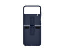 Samsung EF-PF721TNEGWW Galaxy Z Flip4 Silicone Phone Cover With Ring Navy (Renewed)
