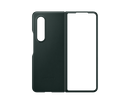 Samsung Galaxy Z Fold3 5G Leather Mobile Phone Cover Green EF-VF926LGEGWW (New / Open Box)