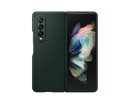 Samsung Galaxy Z Fold3 5G Leather Mobile Phone Cover Green EF-VF926LGEGWW (New / Open Box)