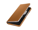 Samsung Galaxy Z Fold3 5G Leather Flip Mobile Phone Cover Brown EF-FF926LAEGWW (New / Open Box)
