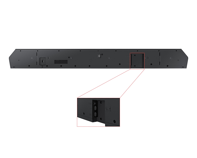 Samsung 5.1.2ch Dolby Atmos Soundbar With Subwoofer & Alexa Built-in HW-Q800B/XU (New / Open Box)