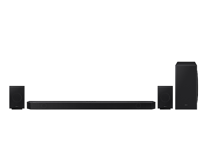 Samsung 9.1.4Ch Soundbar With Subwoofer Rear Speakers Alexa Built-In HW-Q930B/XU (New / Open Box)