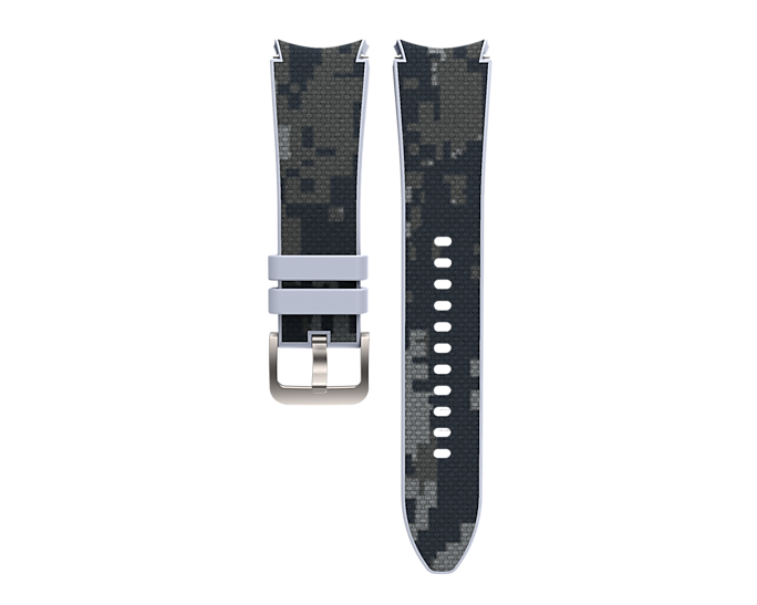 Samsung Terra Collection Hybrid Fabric Watch Strap 20mm Camo Grey GP-TYR890BRBJW (New / Open Box)