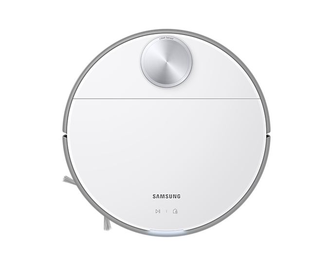 Samsung Robot Vacuum Jet Bot+ With Built-In Clean Station White VR30T85513W/EU (New / Open Box)