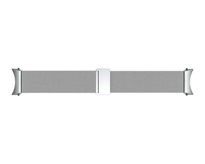 Samsung GP-TYR860SAASW Galaxy Watch 4 Milanese Loop Strap 40 mm Silver S/M (Renewed)