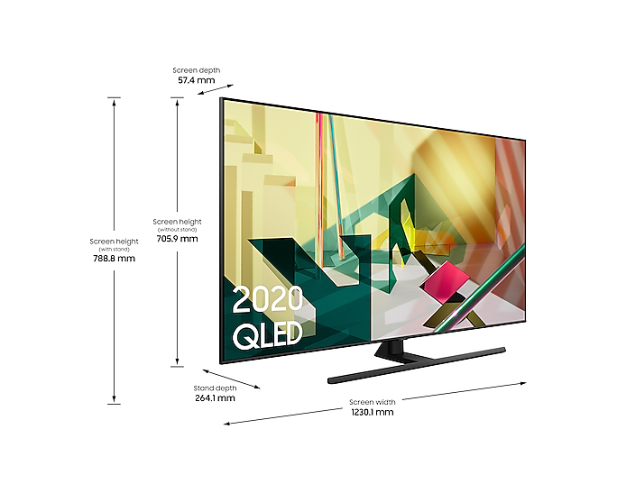 Samsung QE55Q70TATXXU 55'' Q70T QLED 4K HDR Smart TV (New)