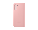 Samsung EF-ZG996CPEGEW Galaxy S21+ 5G Clear View Mobile Phone Cover Pink (Renewed)