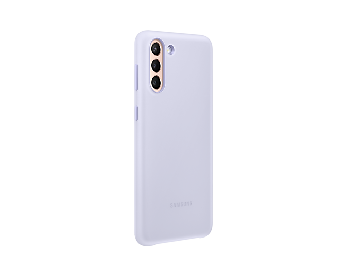Samsung Galaxy S21+ 5G LED Mobile Phone Cover Violet EF-KG996CVEGWW (New / Open Box)