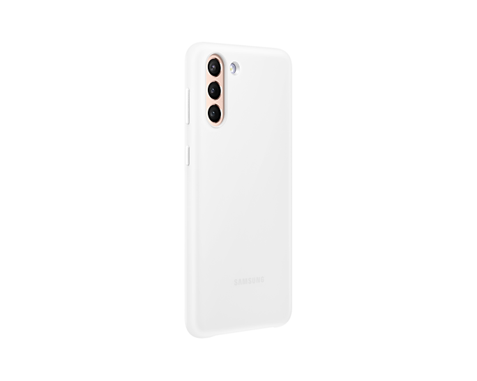 Samsung Galaxy S21+ 5G LED Mobile Phone Cover White EF-KG996CWEGWW (New / Open Box)
