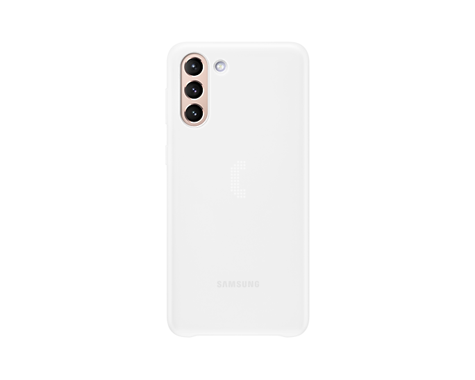 Samsung Galaxy S21+ 5G LED Mobile Phone Cover White EF-KG996CWEGWW (New / Open Box)