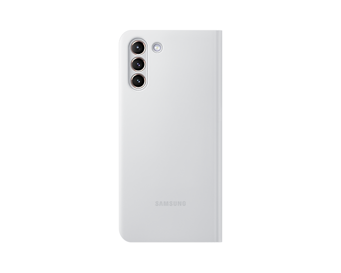 Samsung Galaxy S21+ 5G LED View Mobile Phone Cover Light Grey EF-NG996PJEGEW (New / Open Box)