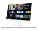 Samsung Smart Monitor With Speakers & Remote LS27BM501EUXXU Full HD White (New)