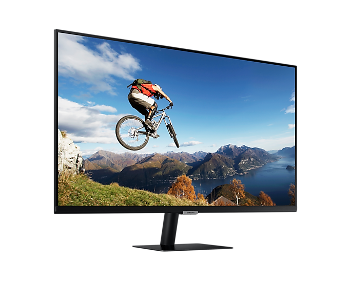 Samsung  32'' LS32AM700UUXEN UHD LED Monitor With Speakers And Remote (Renewed)