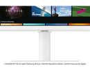 Samsung Smart Monitor 32'' UHD USB-C With Speakers & Remote LS32BM701UUXXU White (New / Open Box)