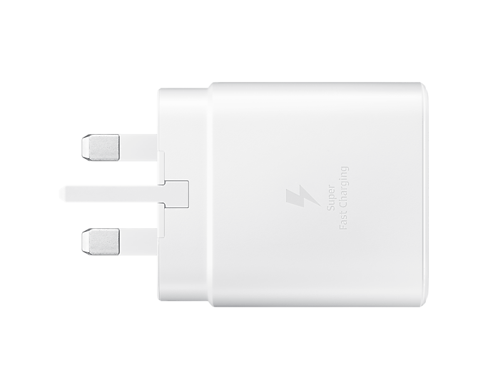 Samsung 45W Travel Adapter (Super Fast Charging 2.0 with USB Type-C Cable) (Renewed)