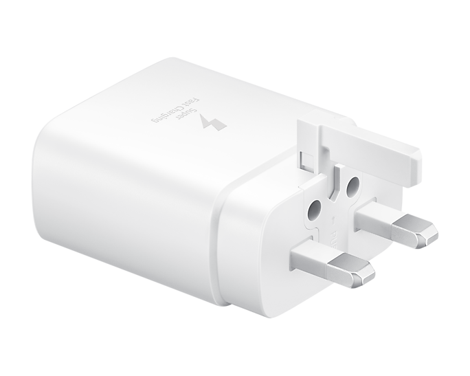 Samsung 45W Travel Adapter (Super Fast Charging 2.0 with USB Type-C Cable) (Renewed)