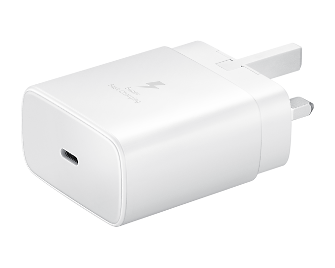 Samsung 45W Travel Adapter (Super Fast Charging 2.0 with USB Type-C Cable) (Renewed)