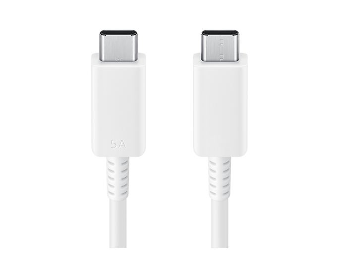 Samsung USB-C To C 1.8m Cable (5A) White EP-DX510JWEGEU (New / Open Box)