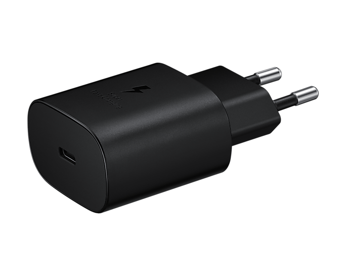 Samsung 25W EU Travel Adapter (Super Fast Charging w/o USB Cable) EP-TA800NBEGEU (New / Open Box)