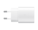 Samsung 25W EU Travel Adapter (Super Fast Charging w/o USB Cable) EP-TA800NWEGEU (New / Open Box)