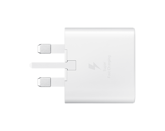 Samsung 25W Adapter (Super Fast Charging with USB Type-C Cable) EP-TA800XWEGGB (New / Open Box)