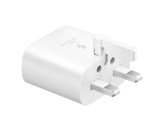 Samsung 25W Adapter (Super Fast Charging with USB Type-C Cable) EP-TA800XWEGGB (New / Open Box)