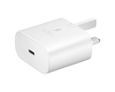 Samsung 25W Adapter (Super Fast Charging with USB Type-C Cable) EP-TA800XWEGGB (New / Open Box)