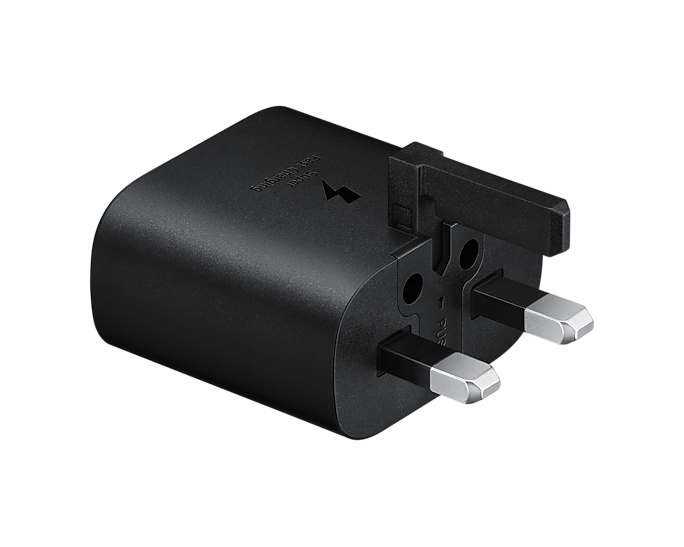 Samsung 25W Adapter (Super Fast Charging with USB Type-C Cable) EP-TA800XBEGGB (New / Open Box)