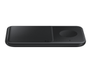 Samsung Wireless Charger Duo 9W With Travel Adapter Black (Renewed)