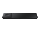 Samsung Wireless Trio Charger Qi Enabled Black EP-P6300TBEGGB (New / Open Box)