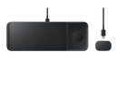 Samsung Wireless Trio Charger Qi Enabled Black EP-P6300TBEGGB (New / Open Box)
